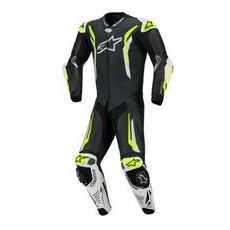 JEDNODIELNA KOMBINÉZA GP TECH V5, ALPINESTARS (ČERNÁ/BÍLÁ/ŽLUTÁ FLUO) 2026