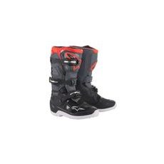 TOPÁNKY TECH 7 S, ALPINESTARS, DETSKÉ (ČERNÁ/ŠEDÁ/ORANŽOVÁ FLUO) 2025