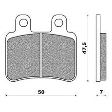 BRZDOVÉ DOŠTIČKY, NEWFREN (ZMES SCOOTER ELITE ORGANIC) 2 KS V BALENIE