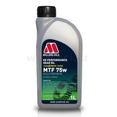 MILLERS OILS PREVODOVÝ OLEJ PLNE SYNTETICKÝ S NANOČÁSTICEMI EE PERFORMANCE MTF 75W 1L