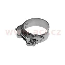 SPONA VÝFUKU NEREZ PLOCHÁ, PRŮMĚR 48-51 MM, ŠÍŘKA 22 MM