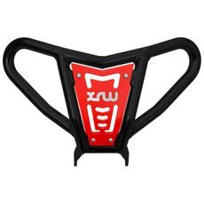 XRW FRONT BUMPER X17 BLACK PHD RED