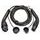 nabíjecí kabel pro EV, Typ 2 / Typ 2, 20 A / 11 kW, 3 fáze, 480 V, délka 4 m, HELLA