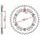 oceľová rozeta pre sekundárne reťazy typu 428, JT - Anglicko (51 zubov)