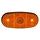 boční poziční světlo oválné oranžové pro žárovku W5W 12/24V TRUCK L=P
