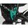 protektory rámu TALARIA, RTECH (černá-mořská zelená)