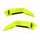 vrchný kryt ventilácia pre prilbu CONNOR, AIROH (Dunk - žltý lesklý)