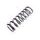 Spring:(T) 9.000 TLG X 2.250 ID X 225 lbs/in, Silver