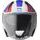 Trysková prilba GMS VECTUS ZG11601 black matt - petrol - red S
