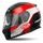 prilba Apex Jawa, CASSIDA (červená/černá/šedá, balenie vr. Pinlock fólie)