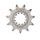 Reťazová sada EK - strieborný reťaz 420 DEH, Netesnený, koliesko SUPERSPROX, rozeta SUPERSPROX pre RIEJU MRT 50 2009-2010