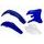 sada plastov YAMAHA, RTECH (OEM farby, 4 diely)