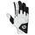 glove COMPETE caviar black/bright white