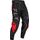 nohavice EVOLUTION DST. FLY RACING - USA 2024 (černá/červená)