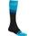 Ponožky dlhé Knee Brace, FLY RACING (černá/modrá)