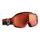 okuliare HUSTLE X MX, SCOTT (červené/šedé, oranžové chróm, plexi s čapy pre slidy)