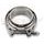 V-band nerezová spona výfuku včetně nátrubku, vnitřní průměr trubky 90mm/3,5"