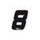 samolepka číslo 8 veľkosť 11,5x14,5cm, RTECH (čierne, 10 ks)