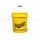 MEGUIAR'S kbelík bez ochranné vložky kbelík, 18,93 l, žltý (prázdný - bez vložky Grit Guard)