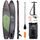 Black Island EXPLR SUP/Paddleboard 12'6 package