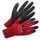 Pracovní rukavice Korsar Kori-Grip červená nylon (sada 12 párů)