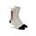 ponožky RYTHYM Merino Wool, 100% - USA (stříbrná/červená)