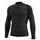 funkčné triko s dlhým rukávom ku krku zip K-THERMO, chlapecké TECSO (čierna)