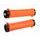 ODI GRIPS Troy Lee Designs Signature ATV Lock-On Bonus Pack Orange w/Black Clamps