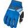 rukavice KINETIC PRIX, FLY RACING - USA 2024 (modrá/šedá)