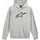mikina AGELESS 2 HOODIE, ALPINESTARS (šedá/černá)