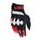 rukavice HALO, ALPINESTARS (černá/bílá/červená) 2026