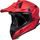 Helmet cover iXS iXS 189 X12807 red matt