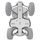 XRW COMPLETE KIT ALU - RENEGADE 650/1000 XXC 2017
