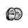 přídavné světlo dálkové s kruhovým obrysovým světlem s krytkou kruhové černé (průměr 170 mm) Luminator Compact Metal CELIS HELLA