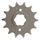 Reťazová sada EK - strieborný reťaz 520 SRX, X-krúžok, koliesko SUPERSPROX, rozeta SUPERSPROX STEALTH pre HONDA XR 600 R 1985-1987