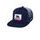 šiltovka CALI GRADIENT TRUCKER, ALPINESTARS (modrá/bílá)