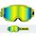 LS2 CHARGER GOGGLE H-V YELLOW WITH IRIDIUM VISOR