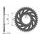 oceľová rozeta pre sekundárne reťaze typu 525, SUNSTAR (39 zubov)