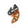 kryt brzdového kotouče KTM orange 04-20