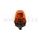 výstražný maják oranžový H1 12/24 V (systém uchycení na tyč) s krytem na závit