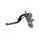 Radial clutch master cylinder ACCOSSATO CY005 PRS 16x15-16-17 with revolution lever, silver