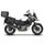 Kompletná sada sedlových brašní SHAD TERRA TR40 adventure a hliníkového kufra SHAD TERRA BLACK 55L, vrátane montážnej sady SHAD SUZUKI DL 650 V-Strom