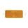 odrazka oranžová obdélníková 90x40 mm samolepící
