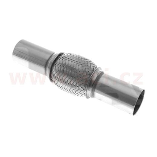 PRUŽNÝ ČLEN VÝFUKU PREMIUM, VNITŘ. PRŮMĚR 53 MM / DÉLKA PR. ČLENU 100 MM / CELKOVÁ DÉLKA 240 MM