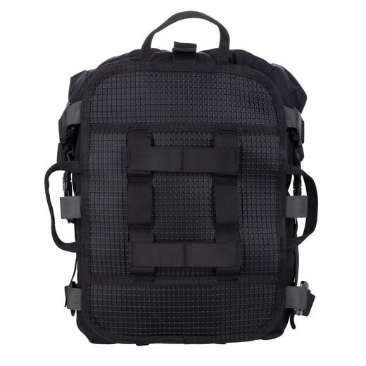 BRAŠNA NA SEDADLO SPOLUJAZDCA ATLAS T-10 ADVANCED TOURPACK, OXFORD (ŠEDÁ, OBJEM 10 L)