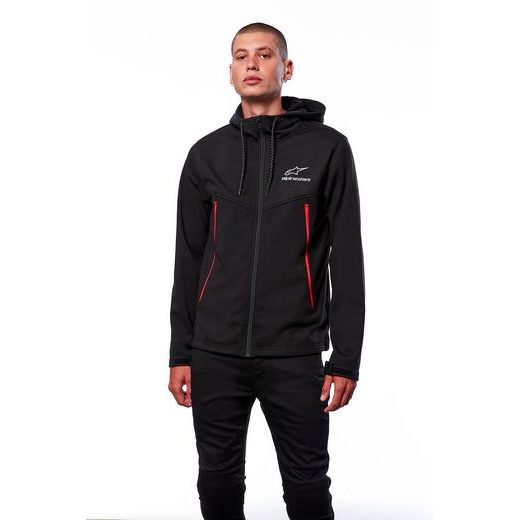 BUNDA GORGE, ALPINESTARS (ČERNÁ/ČERVENÁ)