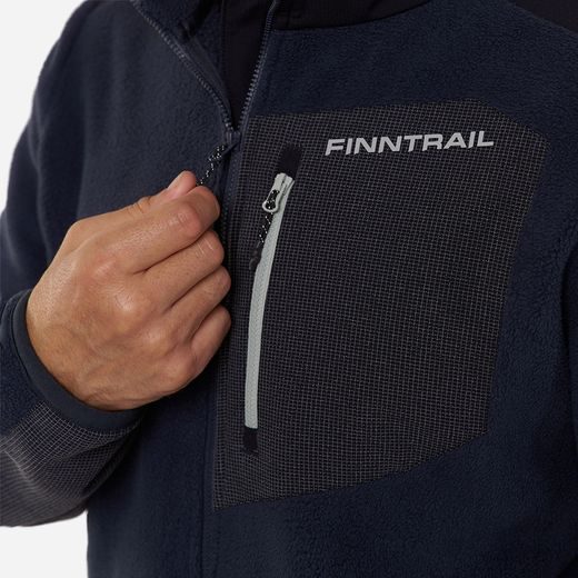 FINNTRAIL THERMAL JACKET SHERPA DARKGREY