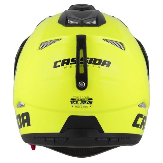 PRILBA TOUR 2.0 DUAL, CASSIDA (ŽLTÁ FLUO/ČERNÁ/ČERNÝ MATNÝ ŠILT, PLEXI S PRÍPRAVOU PRE PINLOCK) 2026