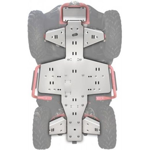 XRW SKID PLATES KIT ALU - SEGWAY SNARLER AT6 L