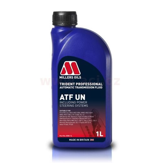 MILLERS OILS KVAPALINA PRE AUTOMATICKÉ PREVODOVKY TRIDENT PROFESSIONAL ATF UN 1L